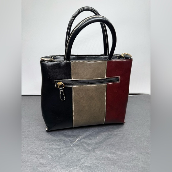 EUC Giani Bernini Tri-Color Glazed Handbag - Picture 5 of 9